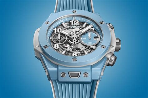 hublot tiffany blue|BIG BANG UNICO SKY BLUE .